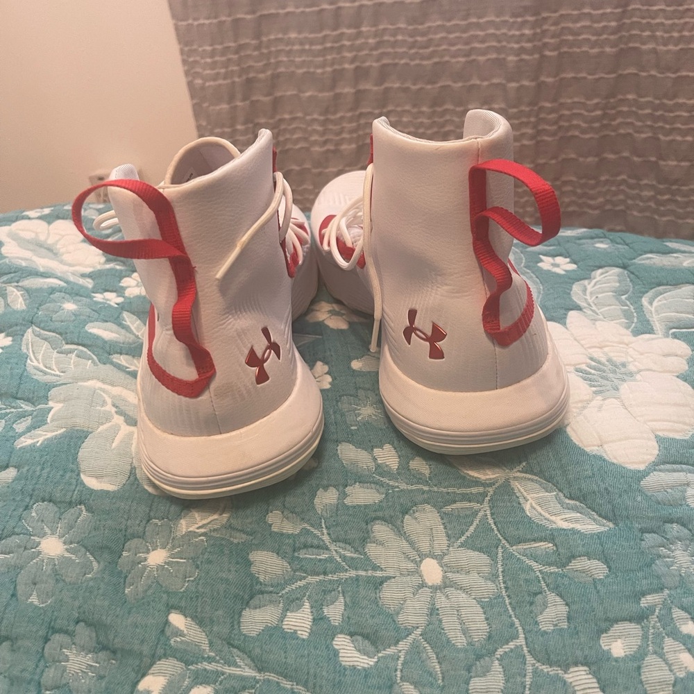 Under Armour Curry 3Zer0 2 'White Red' men’s size 16 - Picture 3 of 6